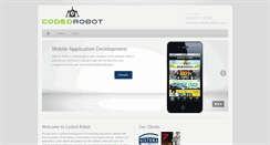 Desktop Screenshot of codedrobot.com